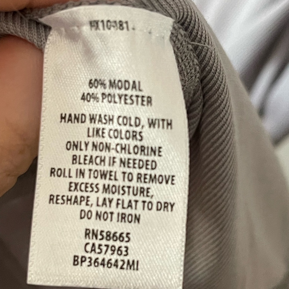Nordstroms BP Sleeveless Cloudburst Grey Button Down Dress in XXL - Picture 6 of 6